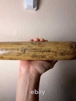 Vintage 1960s Stall & Dean Wood Baseball Bat Lightweight Special 32 Inch Great S