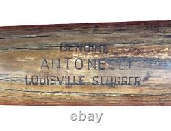 Vintage 1961 1964 Johnny Antonelli Game Used LS Baseball Bat San Fran Giants