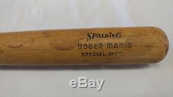Vintage 1963-69 Spalding Rare Roger Maris Special Model Bat 48-112