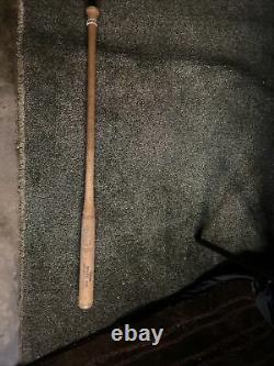 Vintage 1965 1972 Chicago White Sox Game Used Fungo Baseball Bat Old Early