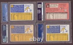 Vintage 1969,1970 Topps Aurelio Rodriguez PSA/DNA Autograph 8 & 9 BAT BOY Garcia