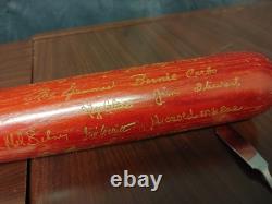 Vintage 1970 Cincinnati Reds NL Champions Hillerich & Bradsby Baseball Bat Rare