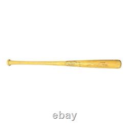 Vintage 1970s Del Unser Signed Game Used LS 34.5 Inch Baseball Bat Phillies