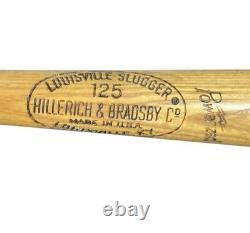 Vintage 1970s Del Unser Signed Game Used LS 34.5 Inch Baseball Bat Phillies