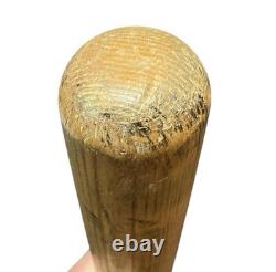 Vintage 1970s Del Unser Signed Game Used LS 34.5 Inch Baseball Bat Phillies