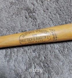 Vintage 1970s HOF Johnny Bench 125 H&B Powerized Louisville Baseball Bat Rare