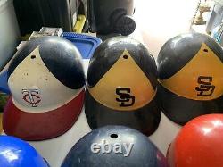 Vintage 1970s Lot of 15 MLB Baseball Replica Full Size Batting Helmets By Laich