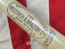 Vintage 1970s Louisville Slugger H&B Wood Baseball Bat HOF Dick Allen 32 NOS
