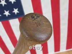 Vintage 1970s Louisville Slugger H&B Wood Baseball Bat HOF Jackie Robinson 36