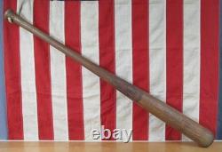Vintage 1970s Louisville Slugger Wood Baseball Bat Danville Warriors 35 Minors