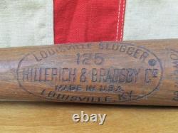 Vintage 1970s Louisville Slugger Wood Baseball Bat Danville Warriors 35 Minors Vintage 1970s Louisville Slugger Wood Baseball Bat Danville Warriors 35 Minors