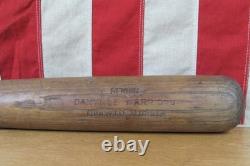 Vintage 1970s Louisville Slugger Wood Baseball Bat Danville Warriors 35 Minors