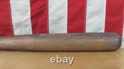 Vintage 1970s Louisville Slugger Wood Baseball Bat Danville Warriors 35 Minors
