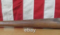 Vintage 1970s Louisville Slugger Wood Baseball Bat Danville Warriors 35 Minors