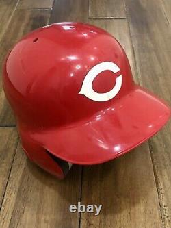Vintage 1970s game used Cincinnati Reds ABC batting helmet Big Red Machine