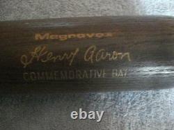 Vintage 1974 Hank Aaron Promotional 715 Hr Baseball Bat (magnavox 34)#2