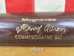 Vintage 1974 Louisville Slugger Hank Aaron Baseball Bat 715th HomeRun 32 Braves