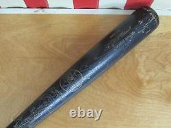 Vintage 1976 Louisville Slugger Black Wood Baseball Bat HOF Roberto Clemente 35