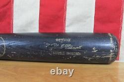 Vintage 1976 Louisville Slugger Black Wood Baseball Bat HOF Roberto Clemente 35