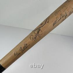 Vintage 1978 San Diego Padres Team Signed Big Stick Dave Robert's Baseball Bat