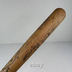 Vintage 1978 San Diego Padres Team Signed Big Stick Dave Robert's Baseball Bat