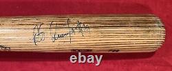 Vintage 1980's Pete Incaviglia Signed Game Used Louisville Slugger Baseball Bat