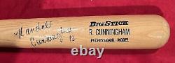 Vintage 1980's Randall Cunningham Signed Adirondack Model Baseball Bat Eagles