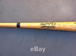 Vintage 1980's Rawlings Adirondack Ash Pro ring 302F baseball bat 34 Tom Herr
