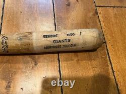 Vintage 1980's San Francisco Giants Game Used Fungo Baseball Bat 36