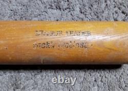 Vintage 1980s HOF Jackie Robinson H&B No. 9 League Leader Baseball Bat