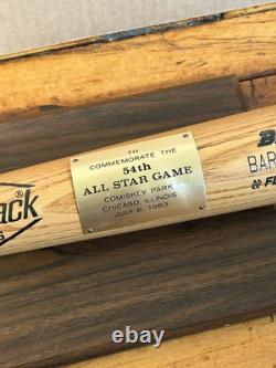 Vintage 1983 MLB 54th All Star Game Baseball Bat Comiskey Field Adirondack 302F
