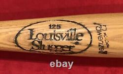 Vintage 1986 89 Ozzie Guillen Chicago White Sox Signed Game Used Baseball Bat
