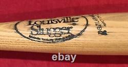 Vintage 1986 89 Ozzie Guillen Chicago White Sox Signed Game Used Baseball Bat