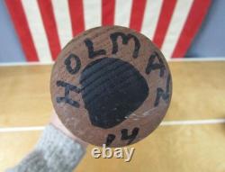 Vintage 1990s Louisville Slugger Baseball Bat Craig Holman Game Used 35 Signed
