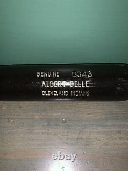 Vintage 1991 1996 Albert Joey Belle Cleveland Indians Game Used Baseball Bat