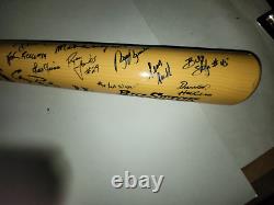 Vintage 1993 Signed Baseball Bat Danville Braves Team