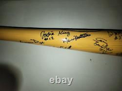 Vintage 1993 Signed Baseball Bat Danville Braves Team