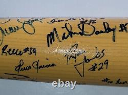 Vintage 1993 Signed Baseball Bat Danville Braves Team