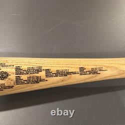 Vintage 1995 Cleveland Indians Heavy Hitter Carved Baseball Bat 1,174/5,000