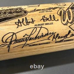 Vintage 1995 Cleveland Indians Heavy Hitter Carved Baseball Bat 1,174/5,000