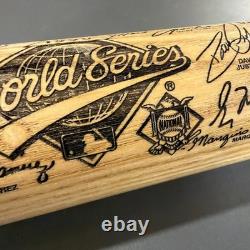 Vintage 1995 Cleveland Indians Heavy Hitter Carved Baseball Bat 1,174/5,000