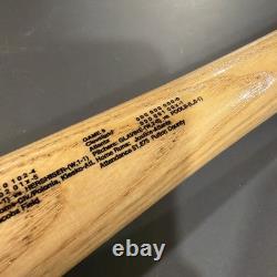 Vintage 1995 Cleveland Indians Heavy Hitter Carved Baseball Bat 1,174/5,000