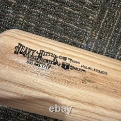 Vintage 1995 Cleveland Indians Heavy Hitter Carved Baseball Bat 1,174/5,000