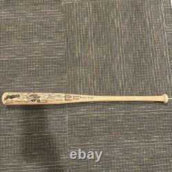 Vintage 1995 Cleveland Indians Heavy Hitter Carved Baseball Bat 1,174/5,000