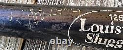 Vintage 1998 Buffalo Bisons Game Used Team Signed Baseball Bat