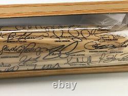 Vintage 1999 Cleveland Indians Heavy Hitter Carved Baseball Bat New Box Damage