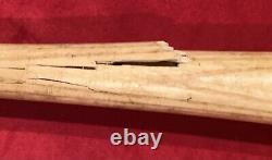 Vintage 1999 Jimmy Rollins Pre-Rookie Phillies Game Used Baseball Bat PSA Cert