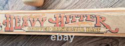 Vintage 2001 Cleveland Indians 100 Yrs Heavy Hitter Carved Baseball Bat 512/2001