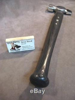 Vintage 24oz blacksmith cross peen hammer custom JESSE REED baseball bat handle