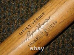 Vintage 29 3/4 Louisville Slugger Ny Yankees Roger Maris 125j LL Baseball Bat
